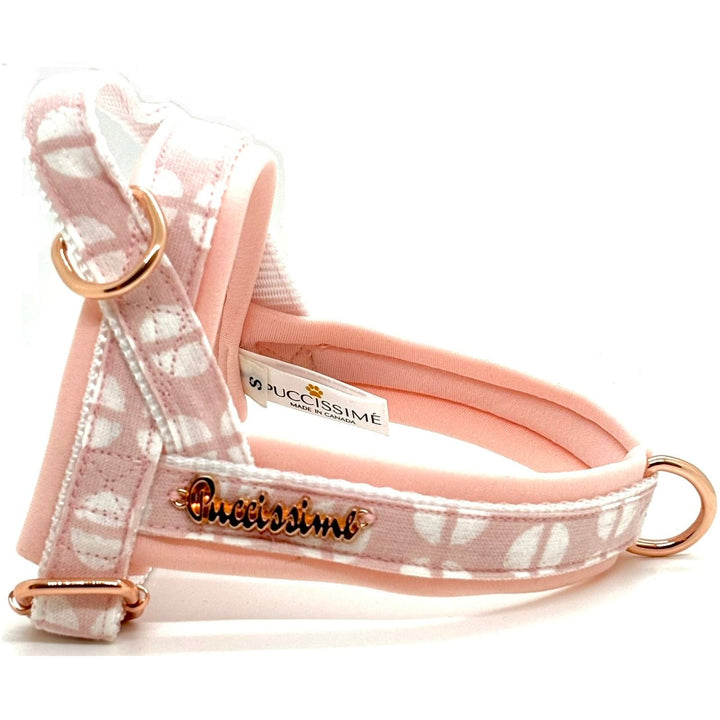 Peony Pink One-Click Dog Harness