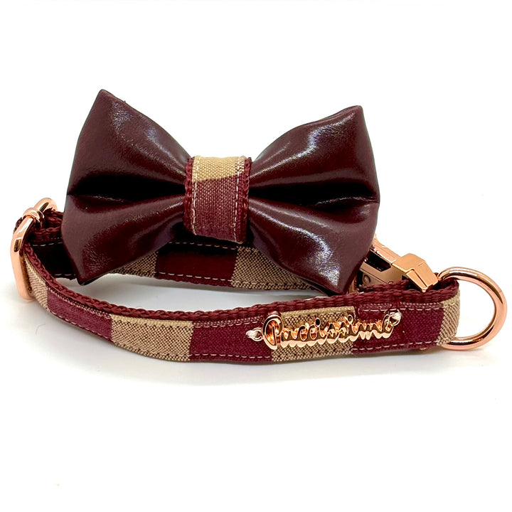 Merlot bow tie