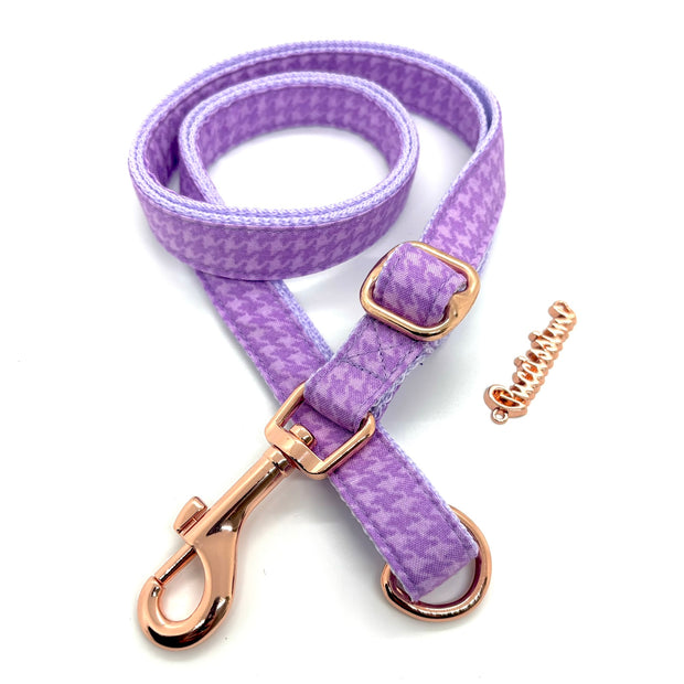 Mauve Leash with hands-free extension