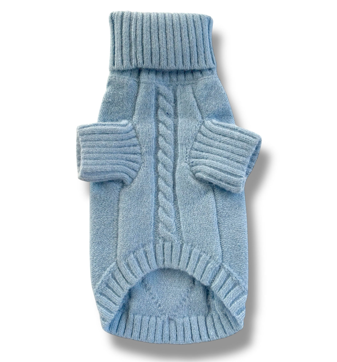 Puccissime blue wool sweater for dogs and cats 