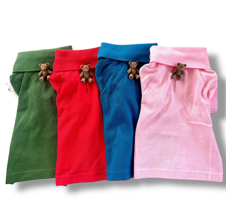 Puccissime cotton polo shirt for dogs and cats